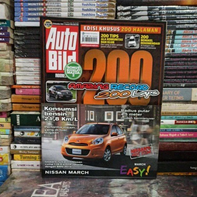 Majalah Original Auto Bild Indonesia EDISI KHUSUS 200 HALAMAN 22 Desember 2010 - 4 Januari 2011 Edis