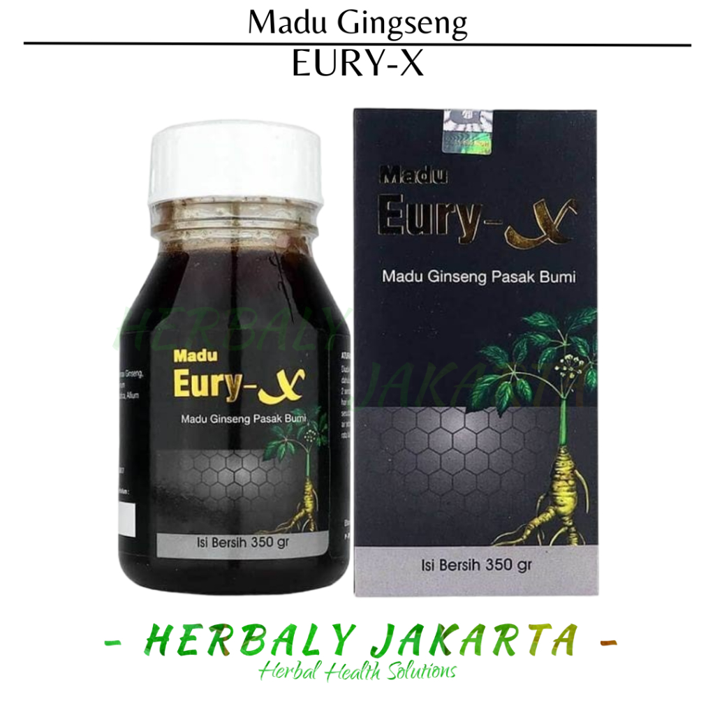 

Madu gingseng plus pasakbumi Eury-X 350gr