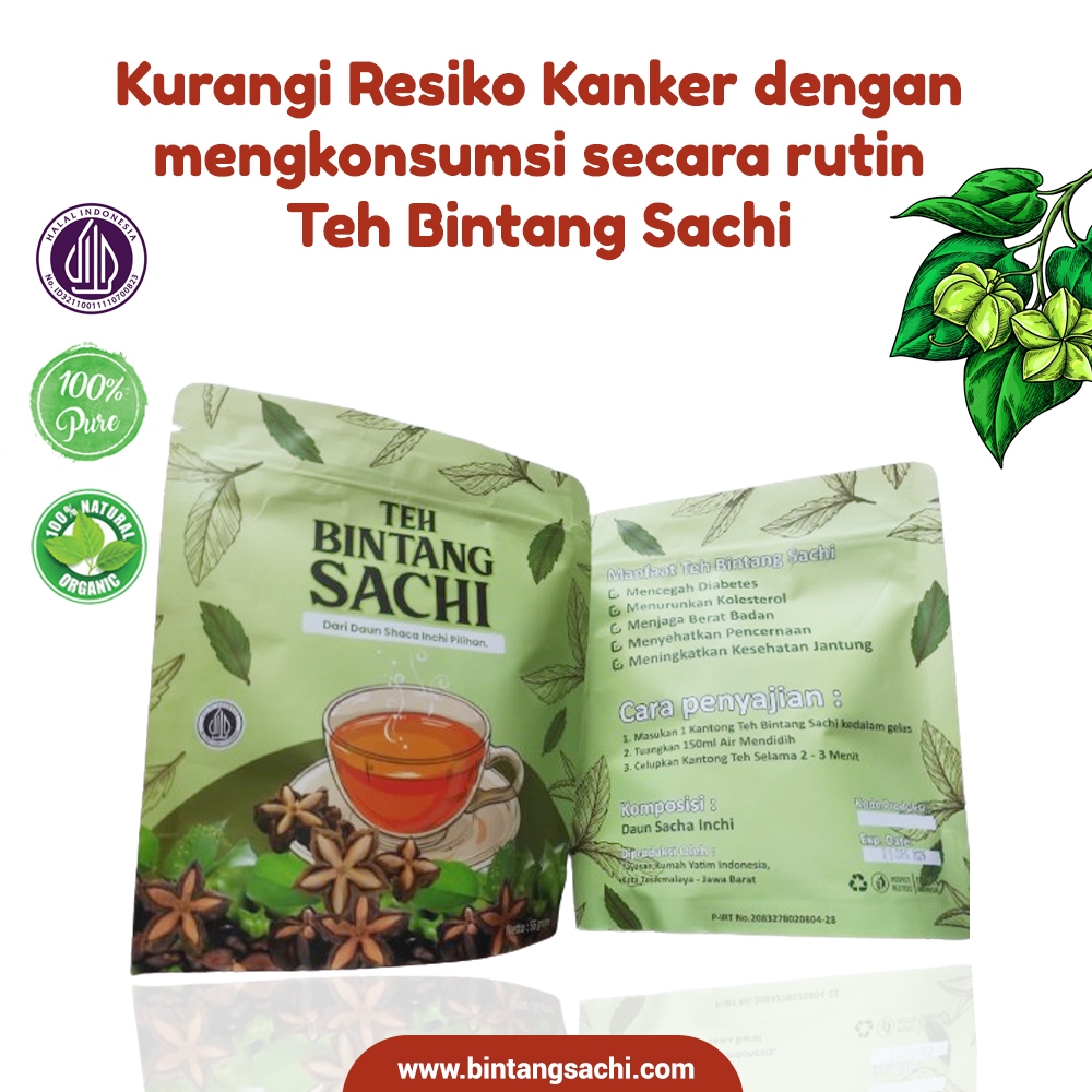 

Jual Herbal Pencegah Kanker Teh Bintang Sachi