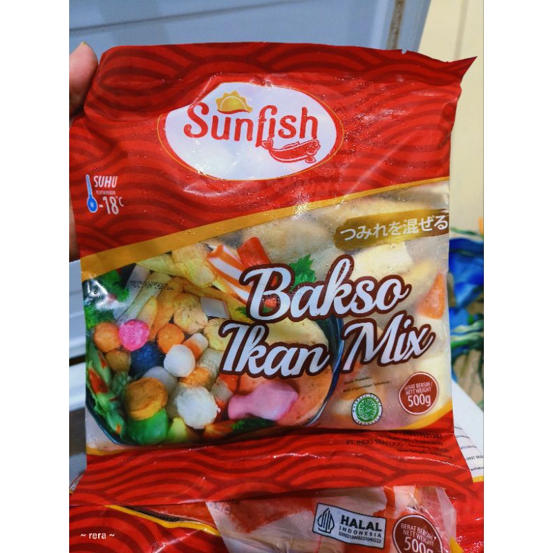 

Bakso mix sunfish 500gr frozen food