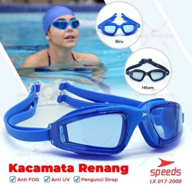 Kacamata Renang Remaja Dewasa LX 017-2000
