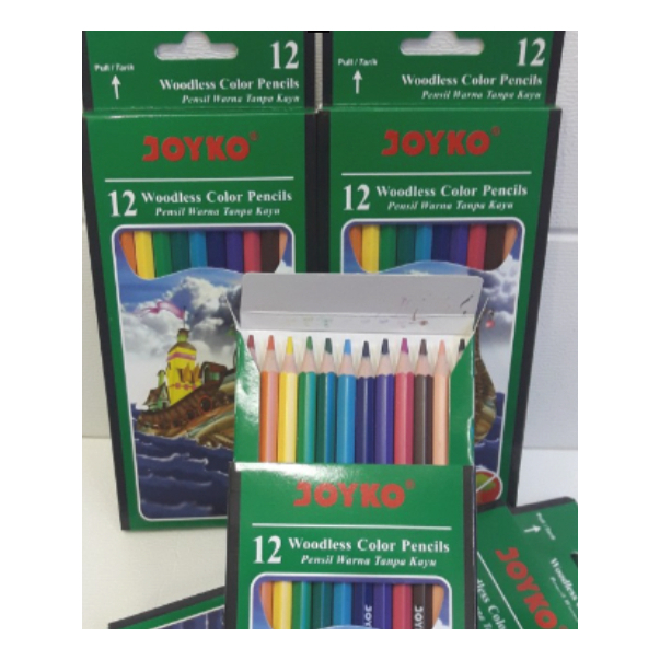 

Pensil Warna Joyko 12 Warna | Joyko 12 Warna