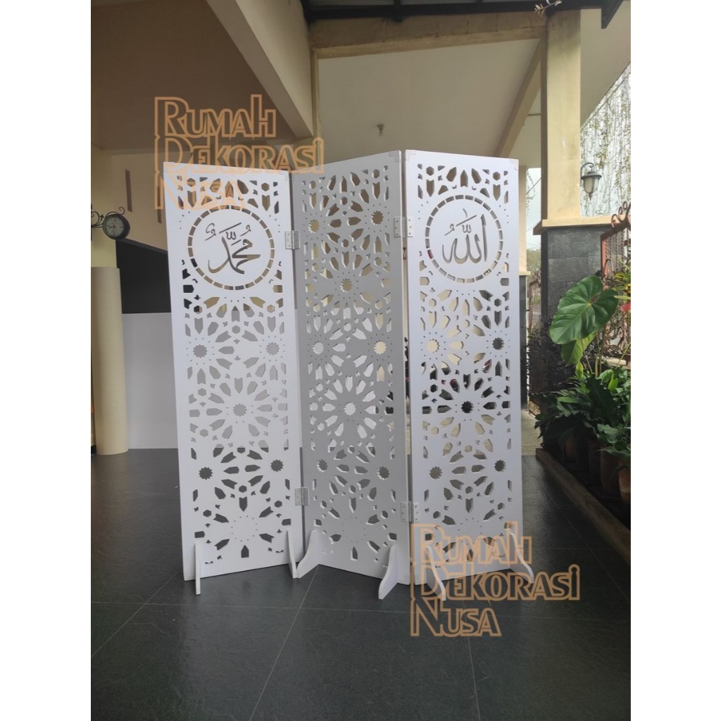 READY STOCK PARTISI LIPAT / PARTISI PORTABLE / SKETSEL LIPAT / PENYEKAT RUANGAN PORTABLE / PEMBATAS 