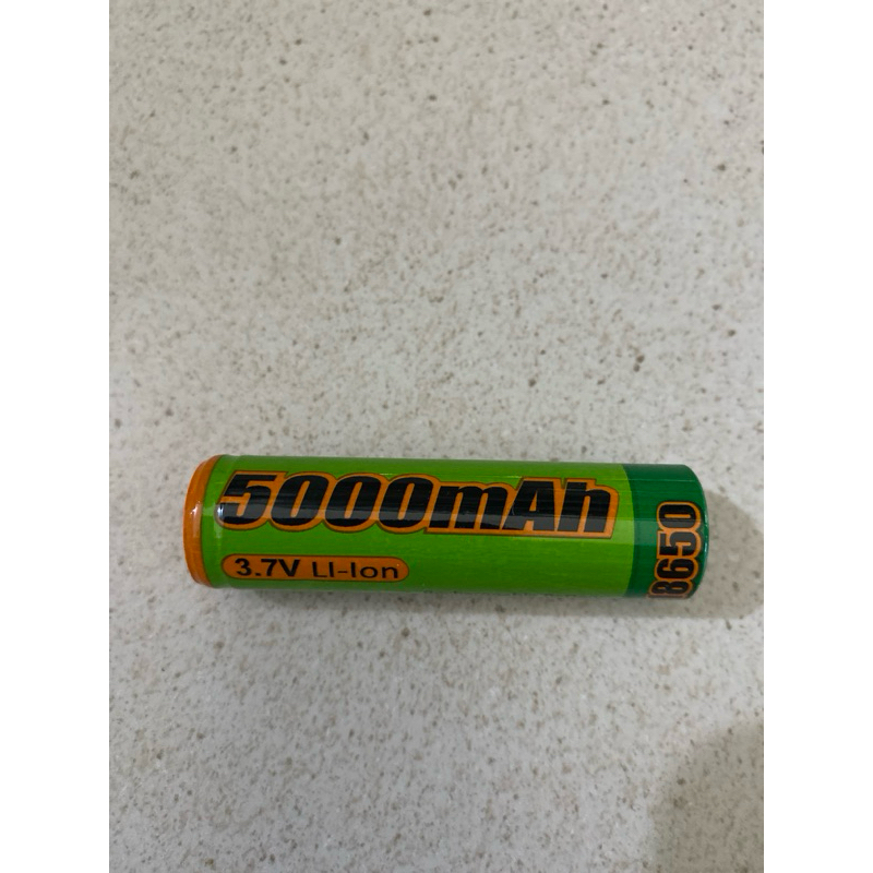 Baterai 18650 3.7V 6800 mah, 5000 mah dan 2500 mah