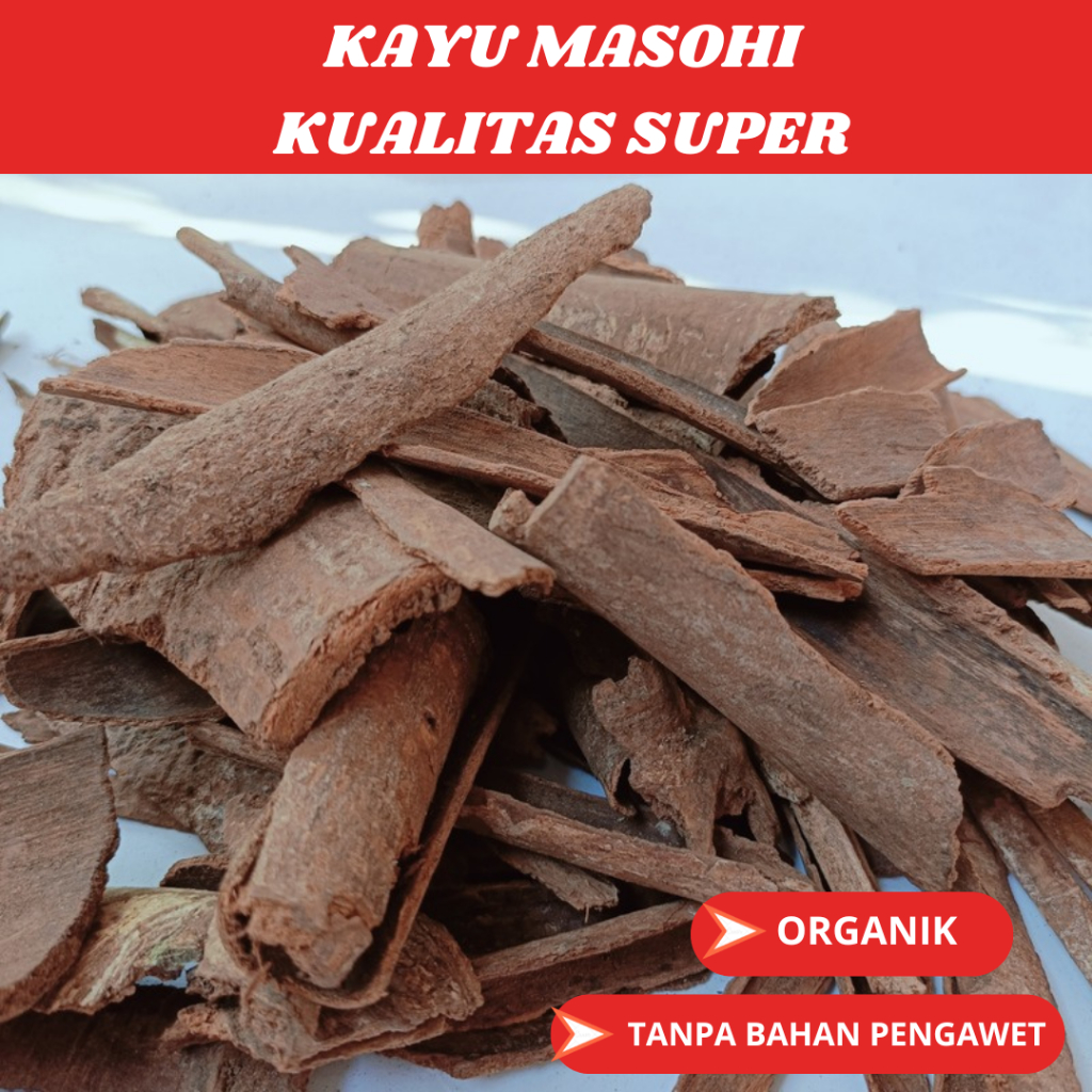 

Kulit Kayu Masohi | Mesohi | Mesoyi Kering 100gr