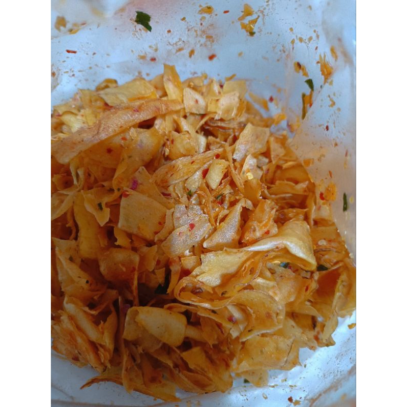 

Keripik singkong ciwit daun jeruk