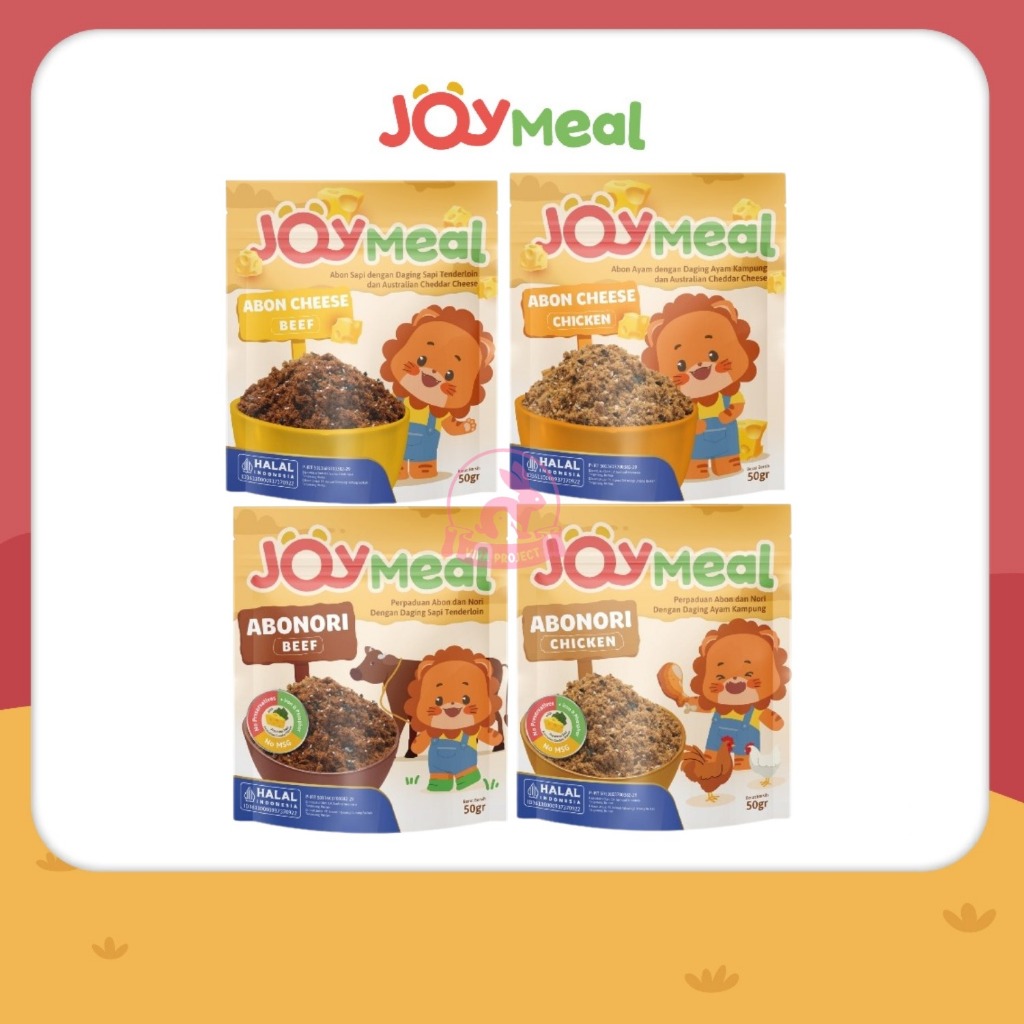 

8+ JOYMEAL ABONORI / ABON CHEESE/ BEEF & CHICKEN Original @50gr