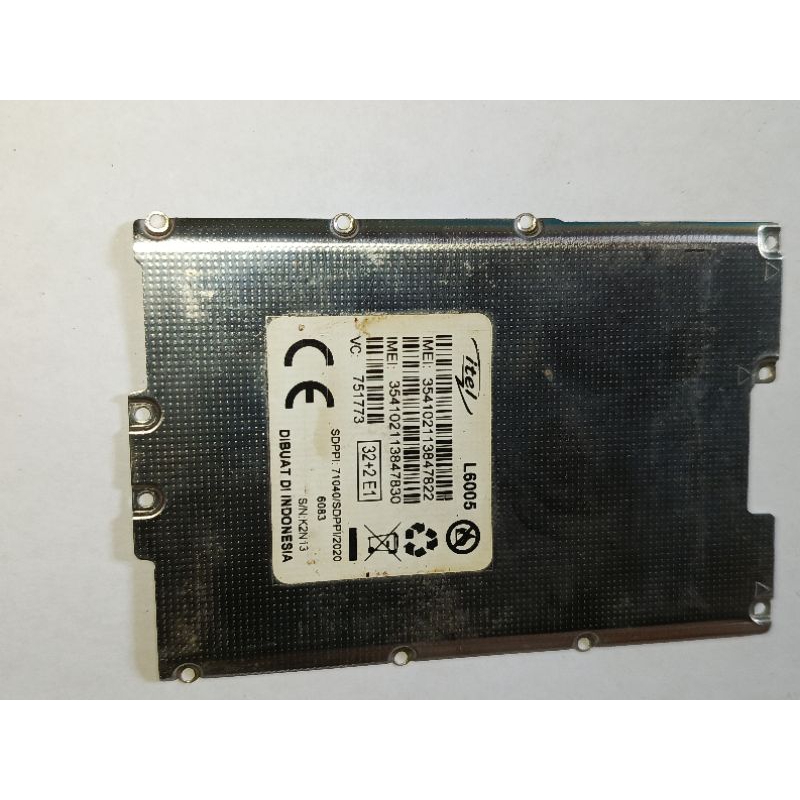tutup baterai Itel Vision 1 L6005