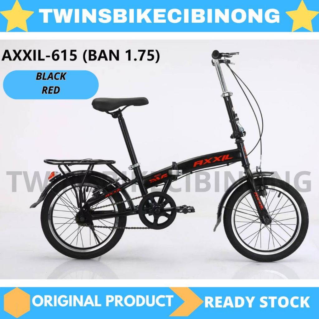 Sepeda Lipat 16 Folding Axxil 1SPEED V BRAKE