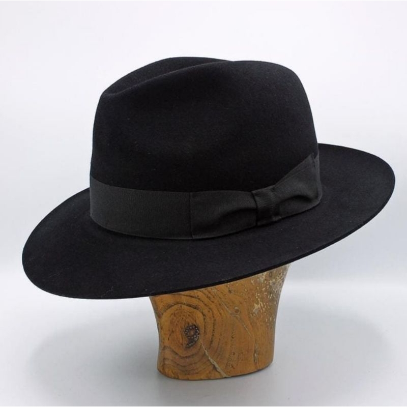 TOPI PRIA - FEDORA - TOPI LAKEN FEDORA TRILBY BULU MERAK - TOPI IMPOR