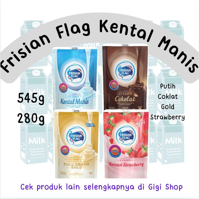 

FRISIAN FLAG Bendera Susu Kental Manis Pouch