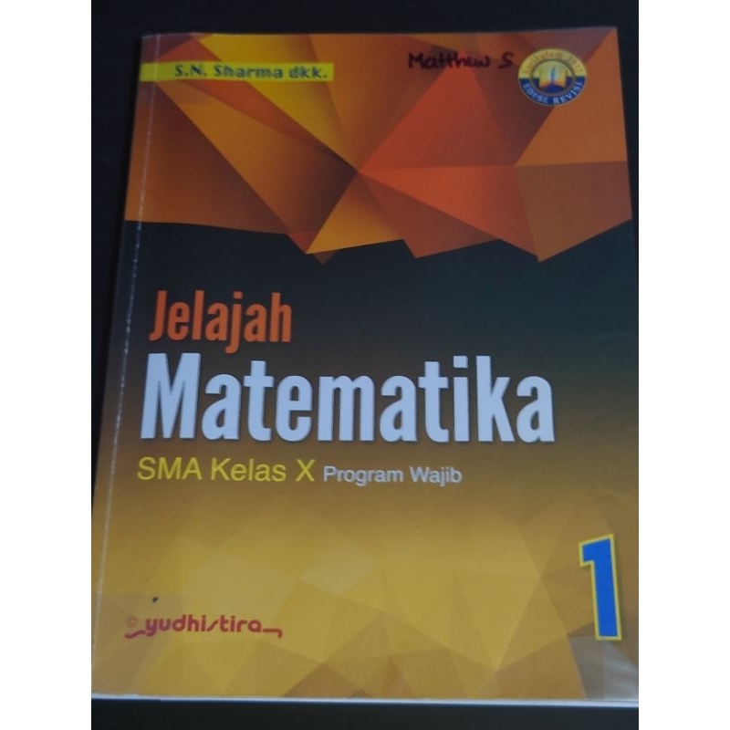 Buku Matematika Yudhistira Kls 10