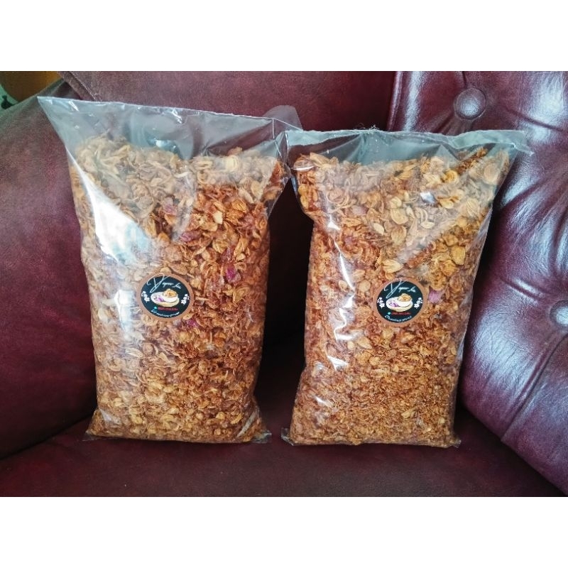 

Bawang Goreng Asli Tanpa Campuran 1/2kg