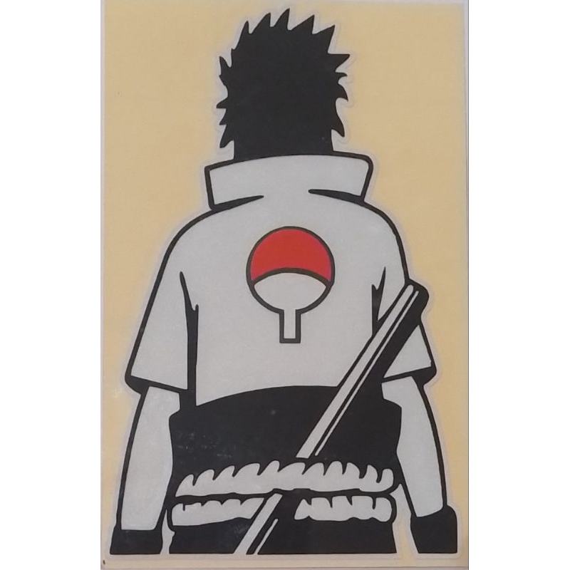 

sticker cutting sasuke