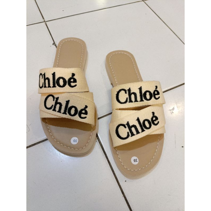 Sandal Chloe Lokal Silang