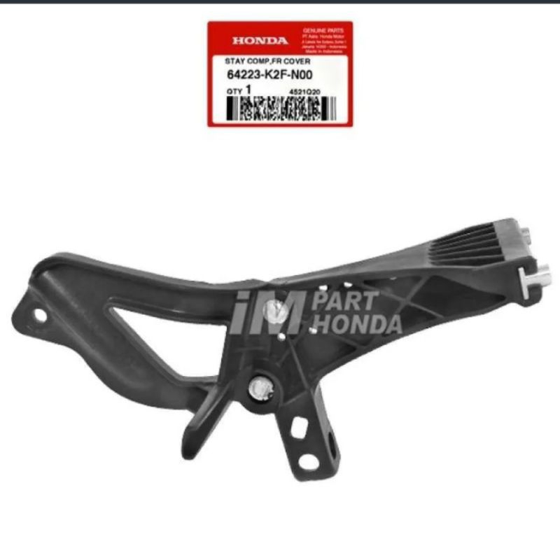 AHM 64223-K2F-N00 64223-K2F-N00 Dudukan Panel Tameng Lampu Depan Scoopy eSP LED K2F 2020 2021 2022 2