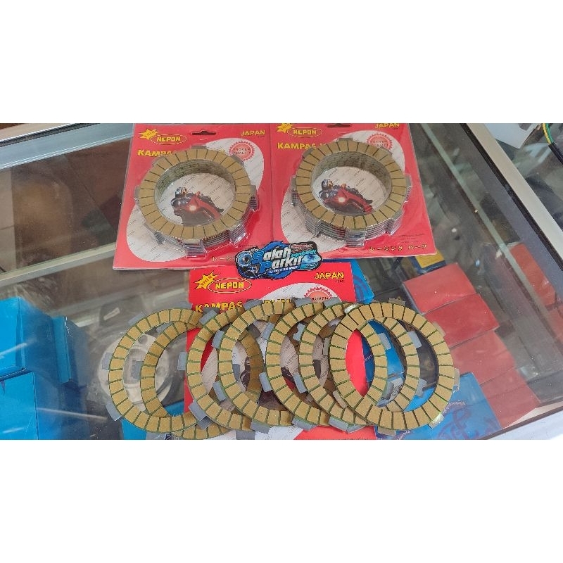 Kampas Kopling Nepon FR80N Kampas Kopling Fizr Kampas Kopling Jupiter Yamaha Fizr Jupiter Vega Zr