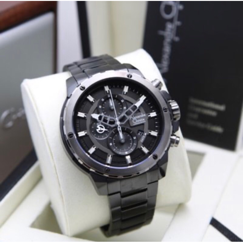 Alexandre Christie 6530 - AC6530 - 6530MC Full Black ORIGINAL