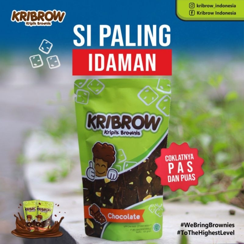 

kribrow / kripik brownies