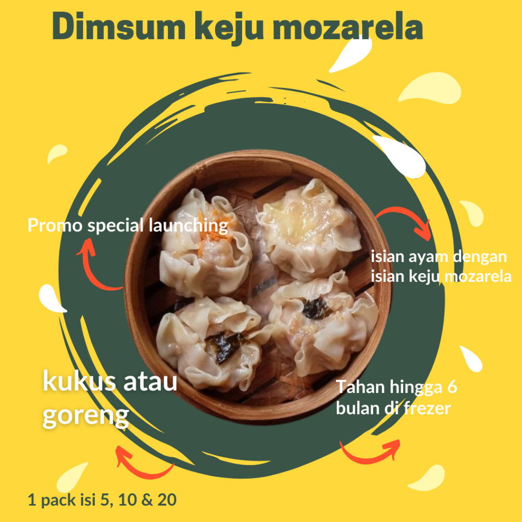 

Dimsum siomay ayam frozen / dimsum siomay ayam homemade isi 5,10,20 pcs FREE CHILI OIL