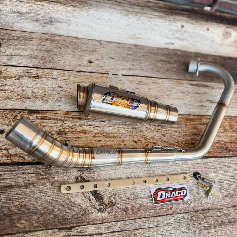 knalpot Original Draco kompetisi new Crf klx dtracker kolong bawah