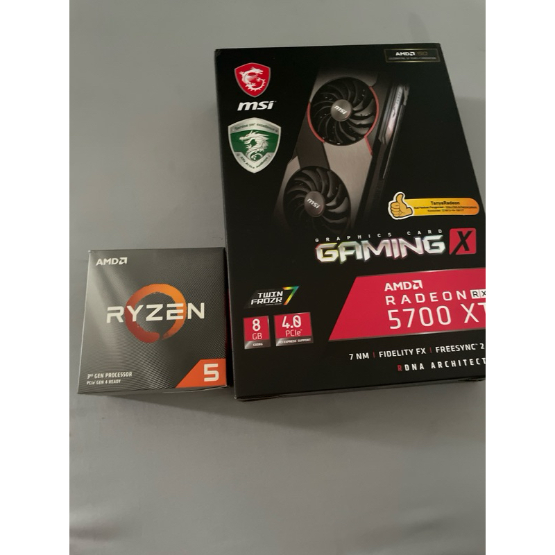 AMD RADEON RX 5700XT + Ryzen 3600