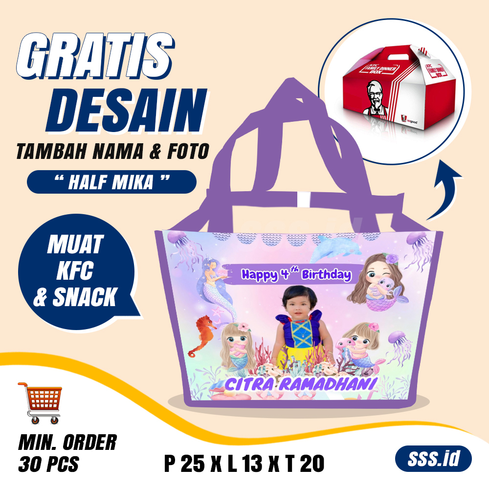 

TAS ULTAH MIKA CUSTOM | TAS ULTAH TRANSPARAN | TAS HAMPER ULTAH | TAS ULTAH MIKA MURAH