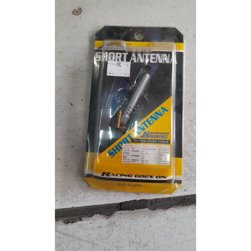 Antena JS Short Universal.Antena JS Racing Brio Mobilio Brv Hrv.Original Antena Js Racing Short