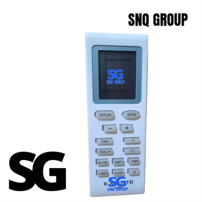 Remote AC gree 1/2 PK sampai 1 PK - Remot AC gree