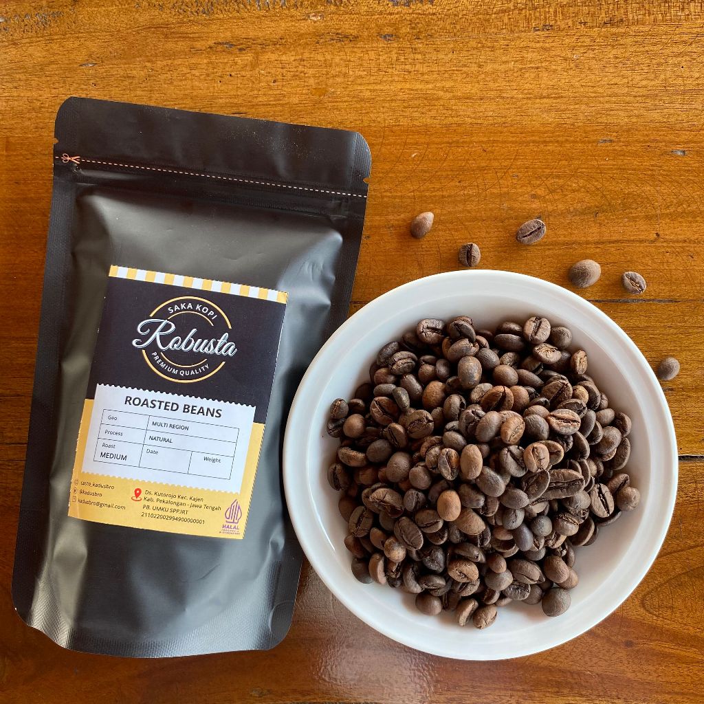 

Saka Kopi Robusta Roasted Beans