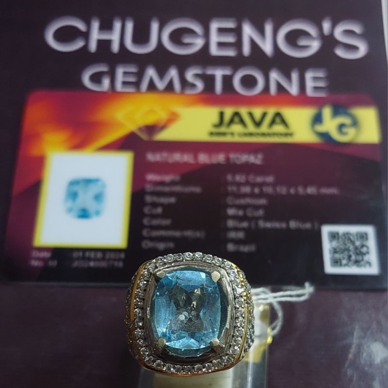 Natural Blue Topaz