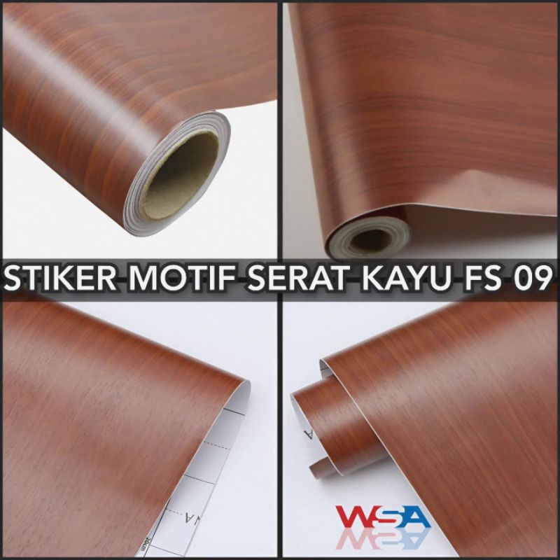 stiker kayu pvc pelapis furniture meja lemari anti air dan minyak