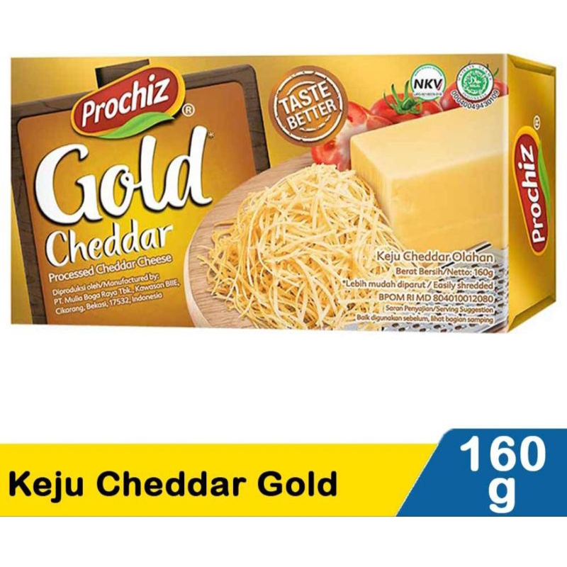 

160 gram Keju Prochiz Gold