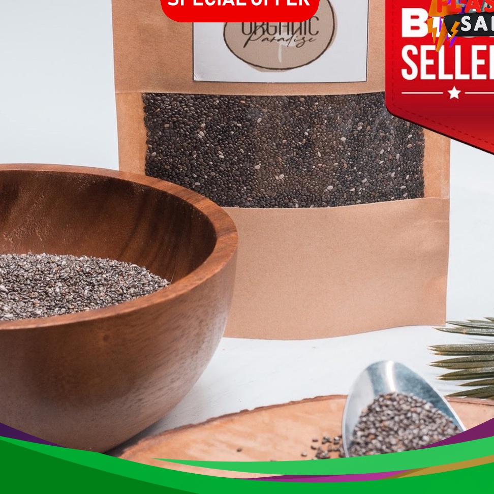 

LIMIT Black Chia seed 1 gr Premium Organic Paradise