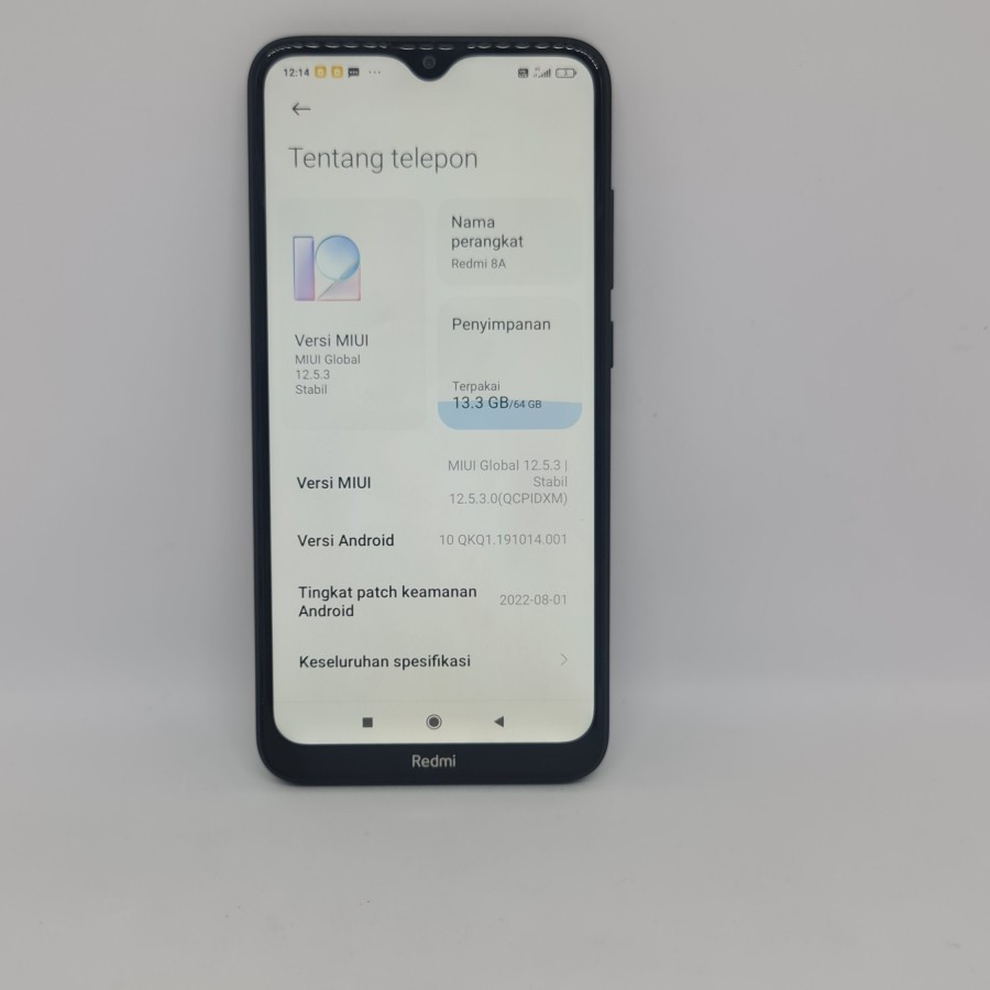 Xiaomi Redmi 8A Ram 6Gb / Rom 128Gb Second Original SyifaCellOnline