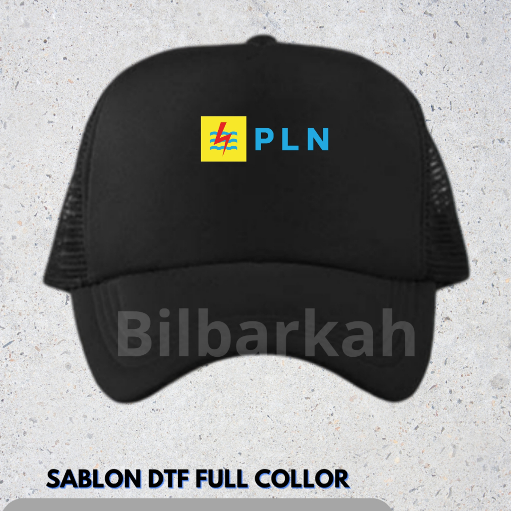Topi PLN BUMN Topi Jaring PLN Custom Topi Keren
