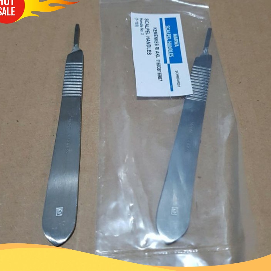 

MEGA SCALPEL HANDLE No 3 Gagang Pisau No 3 Scapel Handle
