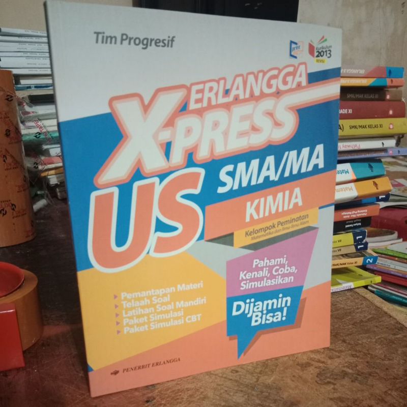buku erlangga X-PRESS US SMA KIMIA SMA penerbit erlangga