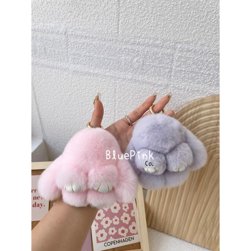 Rabbit Bunny Doll Key Bag Chain Kelinci Boneka Plush Soft Gantungan Kunci Mobil Tas Viral Cute Lucu 
