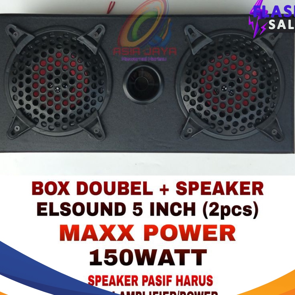 PANAS Paket Combo Elsound 5 inch  Box 5 Double