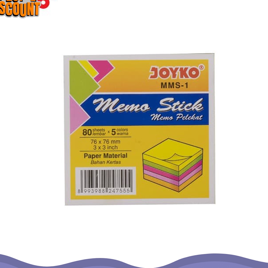 

MEGA Sticky Note Warna Warni MMS 1