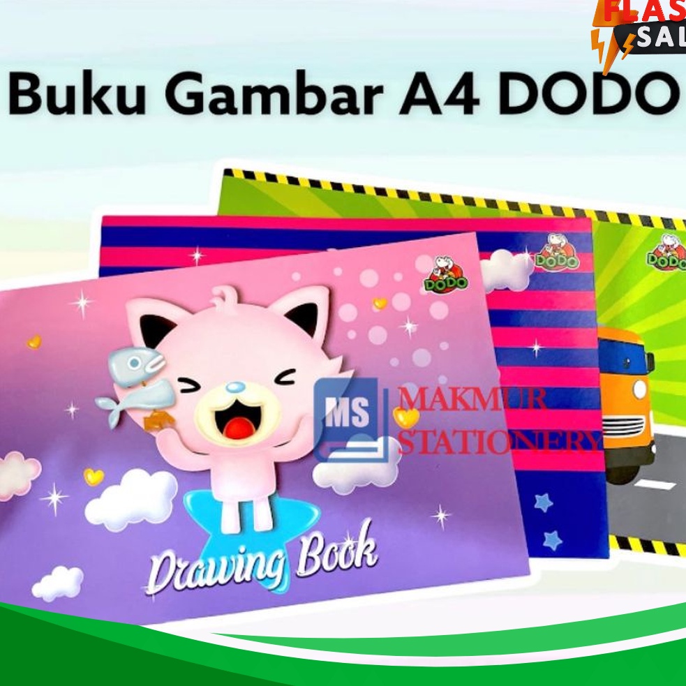 

KHUSUS Buku Gambar A4 Dodo Pak 1 Pcs