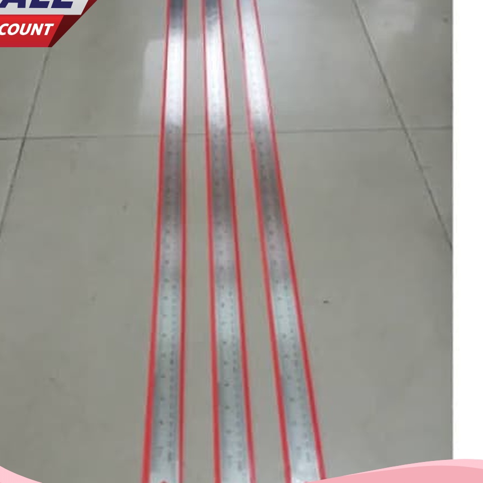 

BOMBASTIS Penggaris Besi 1cmGarisanRulerMistar BesiPenggaris Stainless 1M