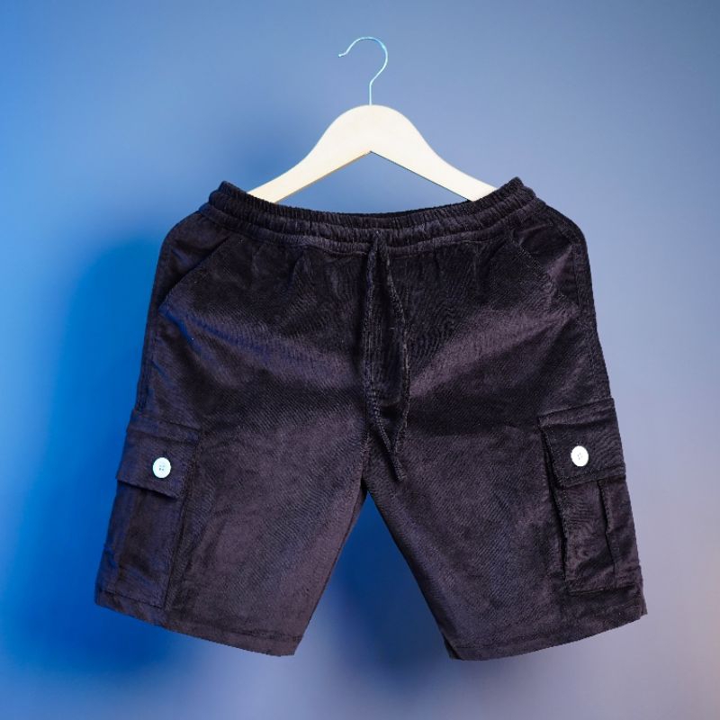 Celana cargo corduroy pria / cargo corduroy / cargo pendek corduroy