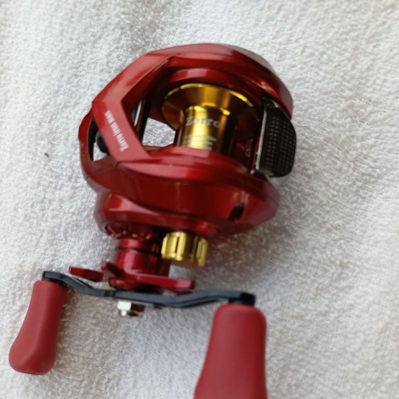 Reel bc Zorro iron man drag clicker handle kiri