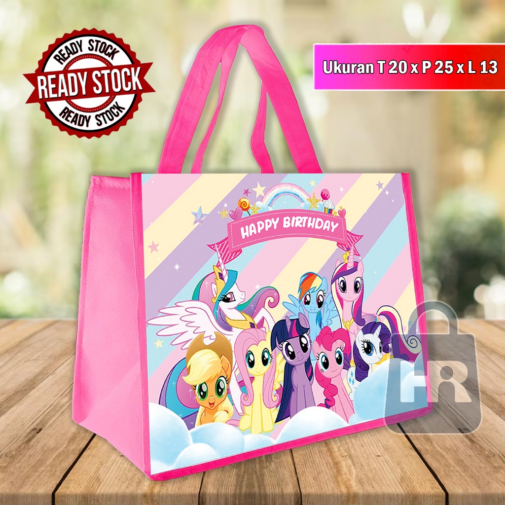 

READY STOK TAS ULANG TAHUN / TAS ULTAH LITTLE PONY / TAS ULTAH UKURAN KFC / TAS ULTAH TERLARIS / TAS SOUVENIR ULTAH ANAK / GOODIE BAG BINGKISAN SOUVENIR ANAK