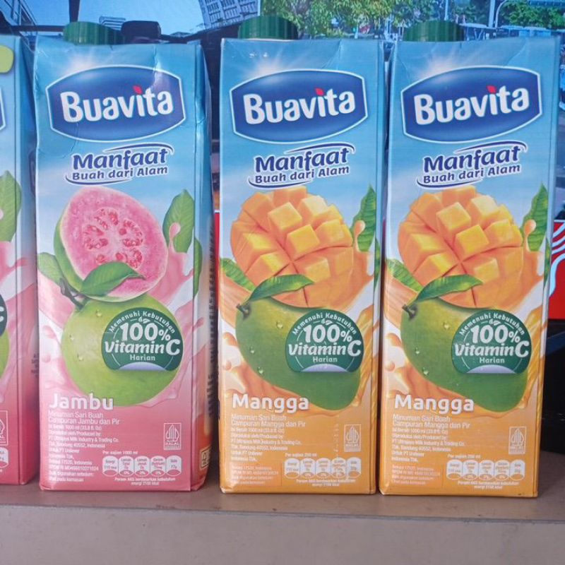 

Buavita Minuman sari buah 1 liter