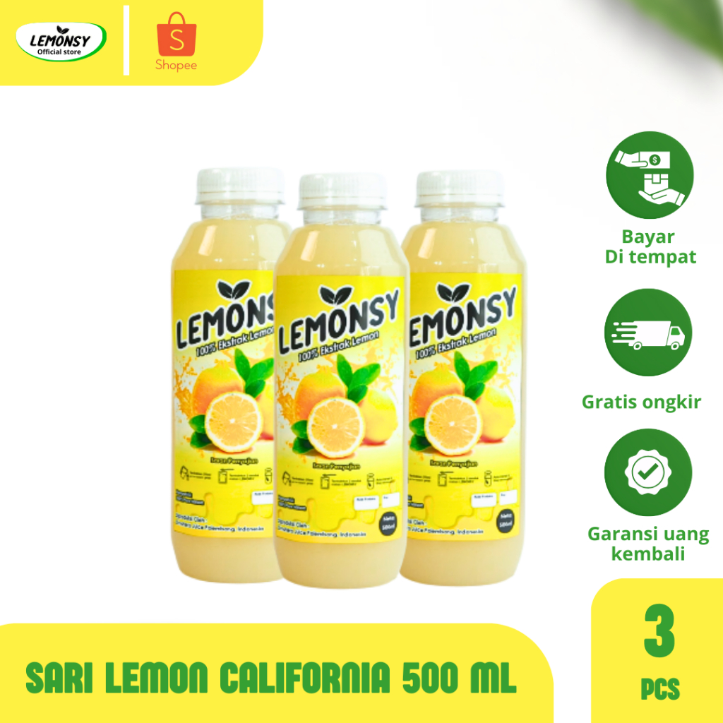 

Air perasan lemon pure murni asli 100% organic lemonsy untuk Diet ampuh pelangsing badan