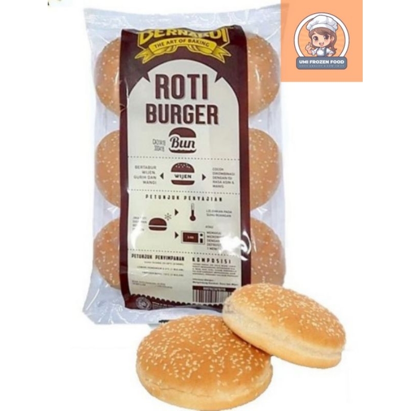 

Roti Burger Bernardi Wijen Isi 6pcs