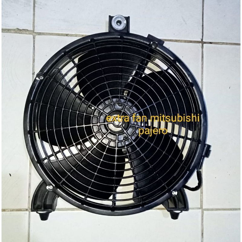 EXTRA FAN KIPAS AC RADIATOR ASSY MITSUBISHI PAJERO | TRITON ASLI ORIGINAL HIGH QUALITY